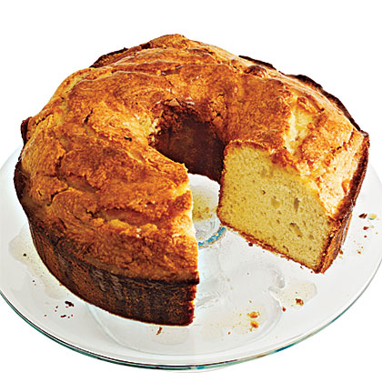 Canola Oil Pound Cake with Browned Butter Glaze 