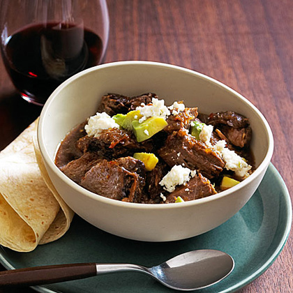 Slow-Braised Red Chile Beef