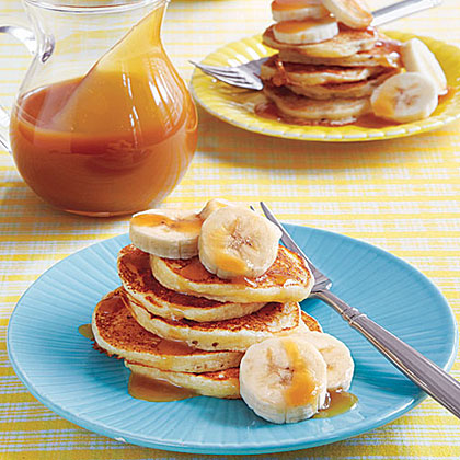 Ricotta-Banana Pancakes