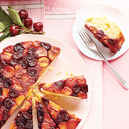 Double-Cherry Upside-Down Cake 