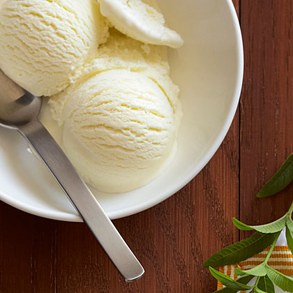 Lemon Verbena Ice Cream 