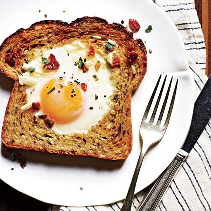 Baked Egg In A Hole Recipe Myrecipes