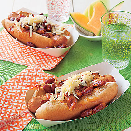Healthy Chili-Cheese Dogs 
