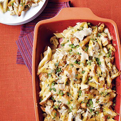 Baked Penne with Turkey 
