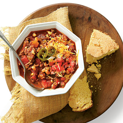 Beef-and-Black-eyed Pea Chili 