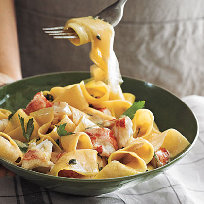 Creamy Lobster Pappardelle 