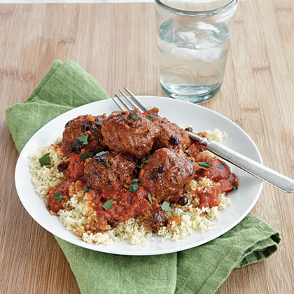 Moroccan Meatballs in Spicy Tomato Sauce