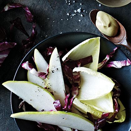 Pear and Winter Lettuce Salad 