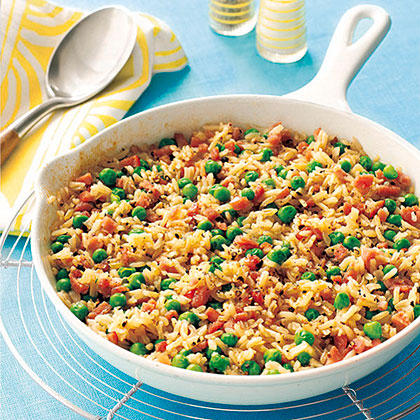 Ham and Brown Rice Casserole 