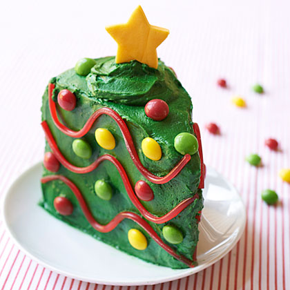 Christmas Tree Cake Wedge