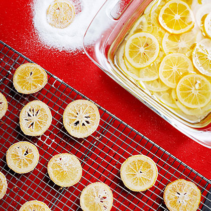 Candied Meyer Lemons
