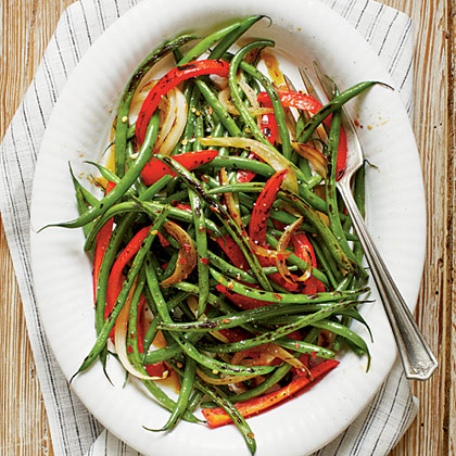Caramelized Spicy Green Beans 