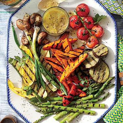 Grilled Summer Vegetable Platter 