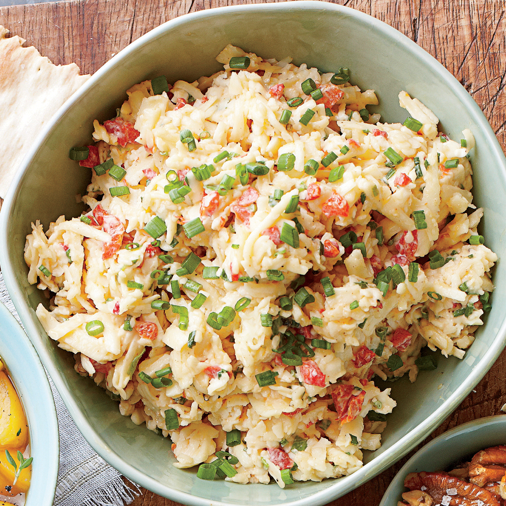 White Cheddar-Chive Pimiento Cheese