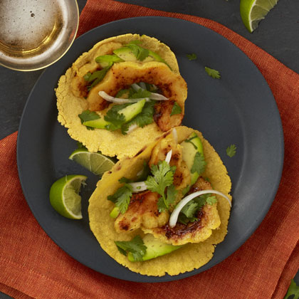 Squash Tacos with Avocado