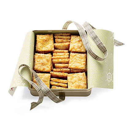 Oat-and-Cheddar Crackers
