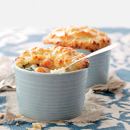 Biscuit-topped Vegetable Pot Pies 