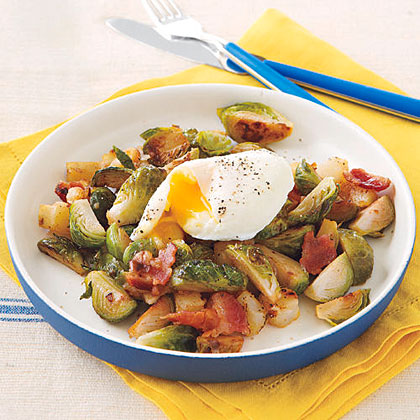 Brussels Sprout and Bacon Hash 
