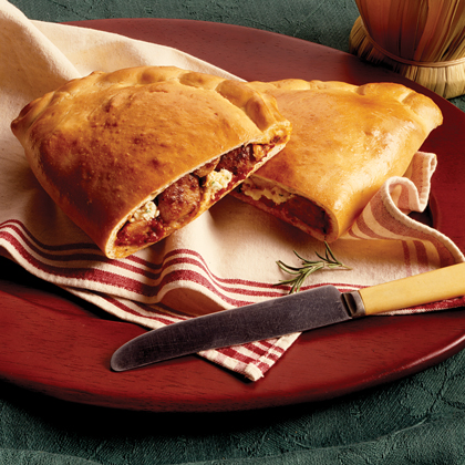 Party-Sized Sausage Calzones 