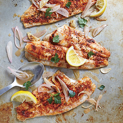 Clam Shack-Style Broiled Fish 