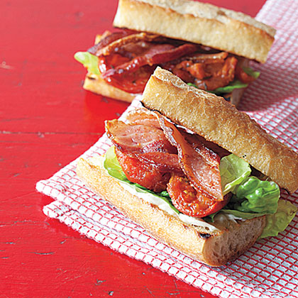 Melted-Tomato BLTs
