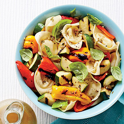 Tortelloni-and-Grilled Vegetable Salad