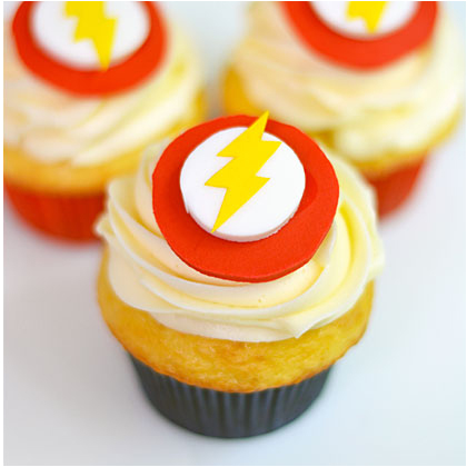 The Flash Cupcakes 