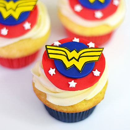Wonder Woman Cupcake Toppers 