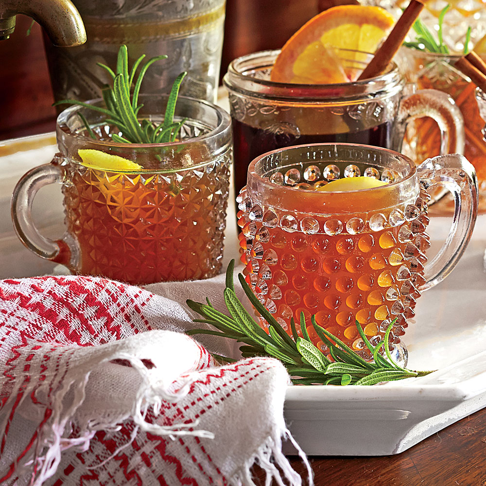 Hot Bourbon-Orange Tea Toddy