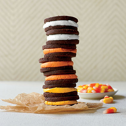 Cr&egrave;me-Filled Chocolate Sandwich Cookies 