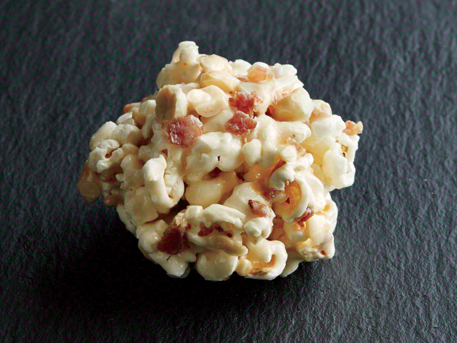 Bacon-Peanut Popcorn Balls