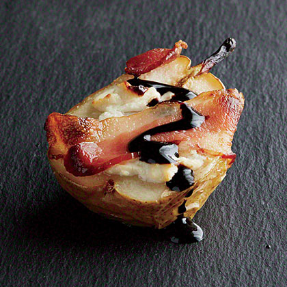 Bacon-Roasted Pears 