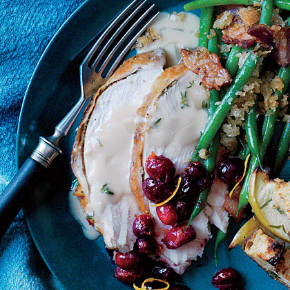 Fennel and Cumin-Roasted Turkey Breast with Thyme Gravy