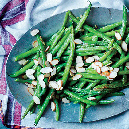 Saut&eacute;ed Green Beans with Miso Butter 