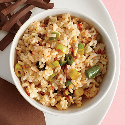 Spicy Brown Rice 