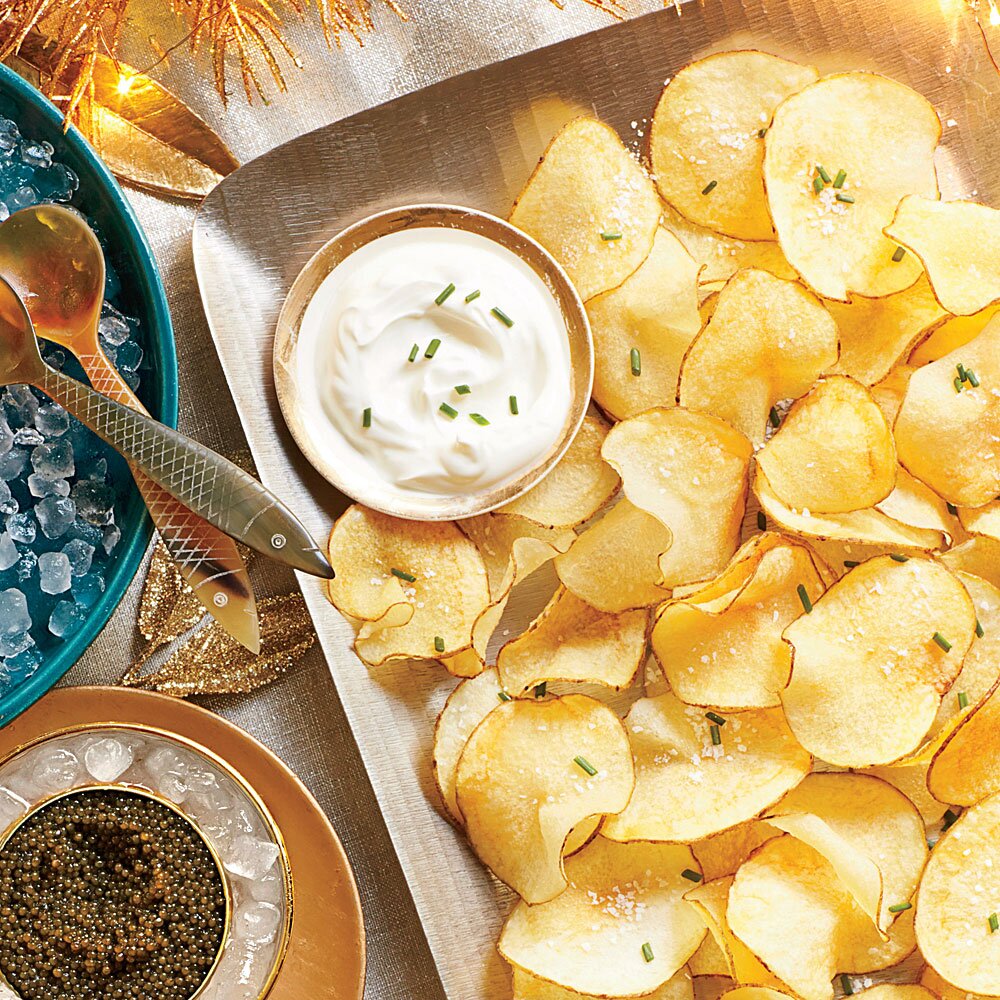 Crispy Potato Chips Recipe | MyRecipes