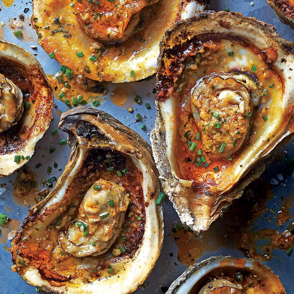 Portico Frisør lindring Grilled Oysters Recipe | MyRecipes
