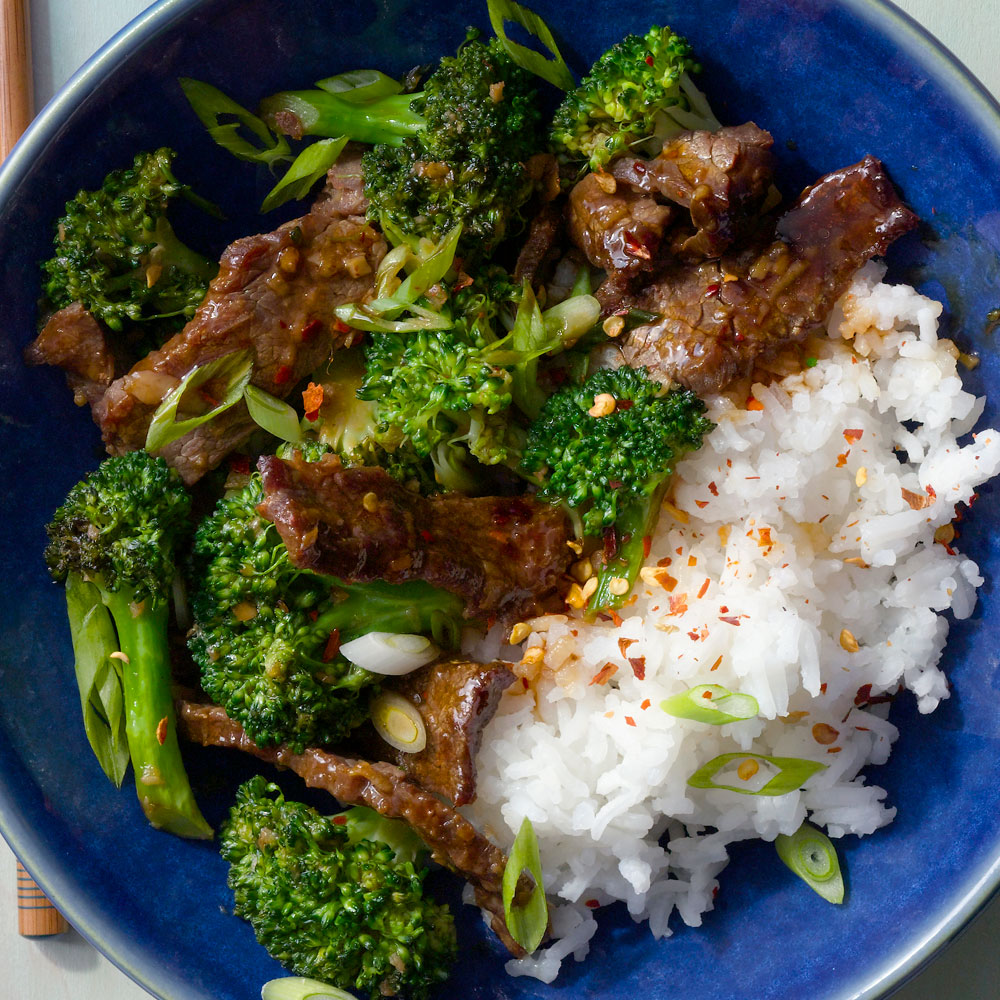 Broccoli and Beef with Oyster Sauce