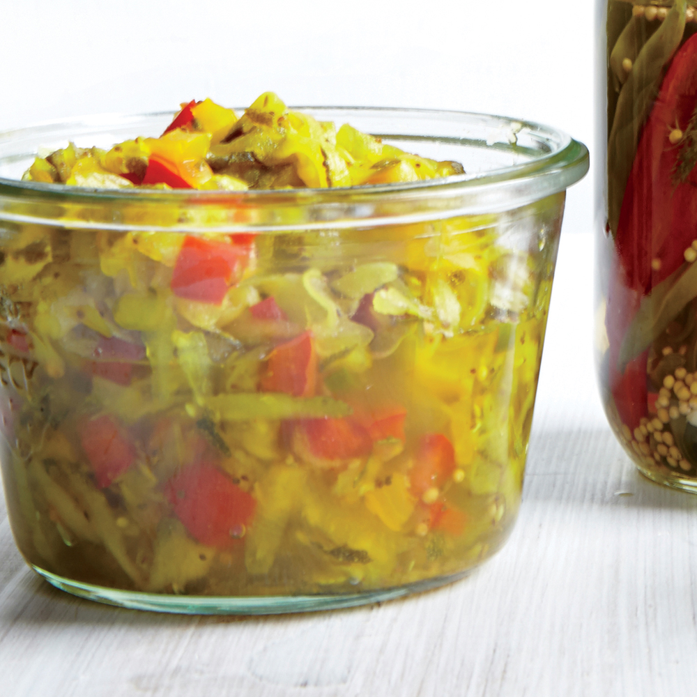 Zucchini and Bell Pepper Relish