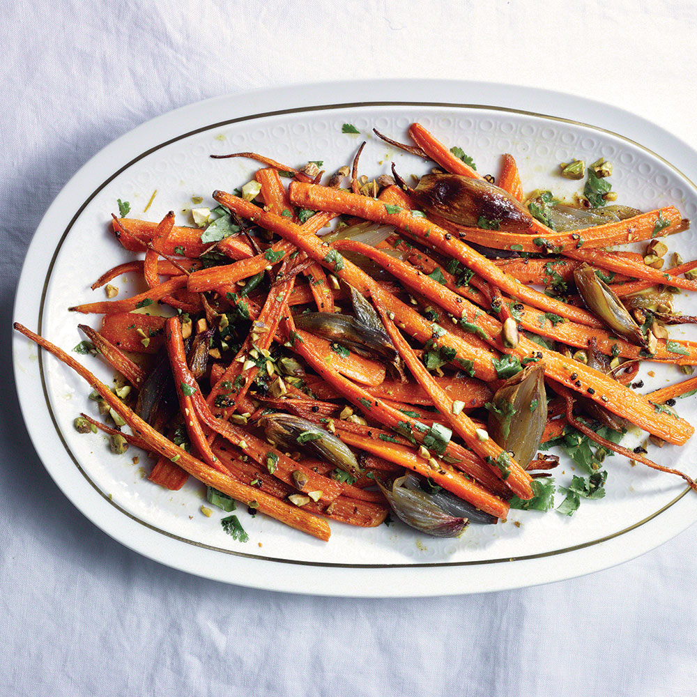 Roasted Carrots with Citrus Dressing