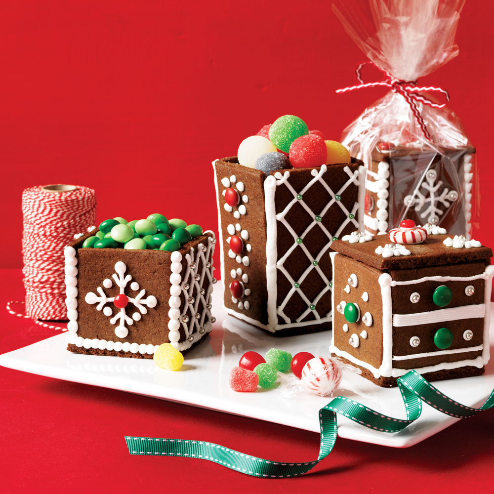 Gingerbread Gift Boxes 