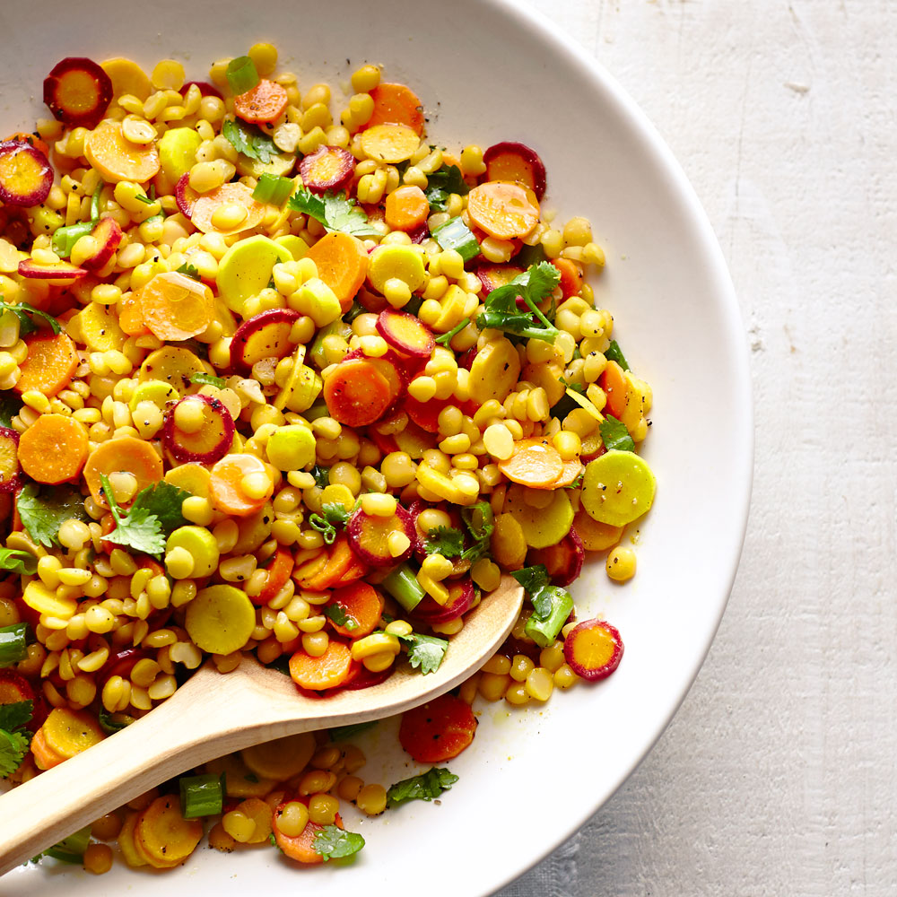 Carrot and Dal Salad 