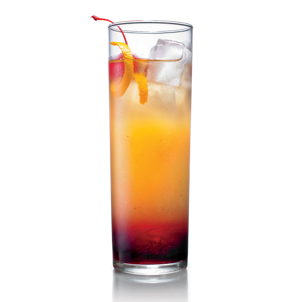 Cherry-Orange Tequila Cocktail 