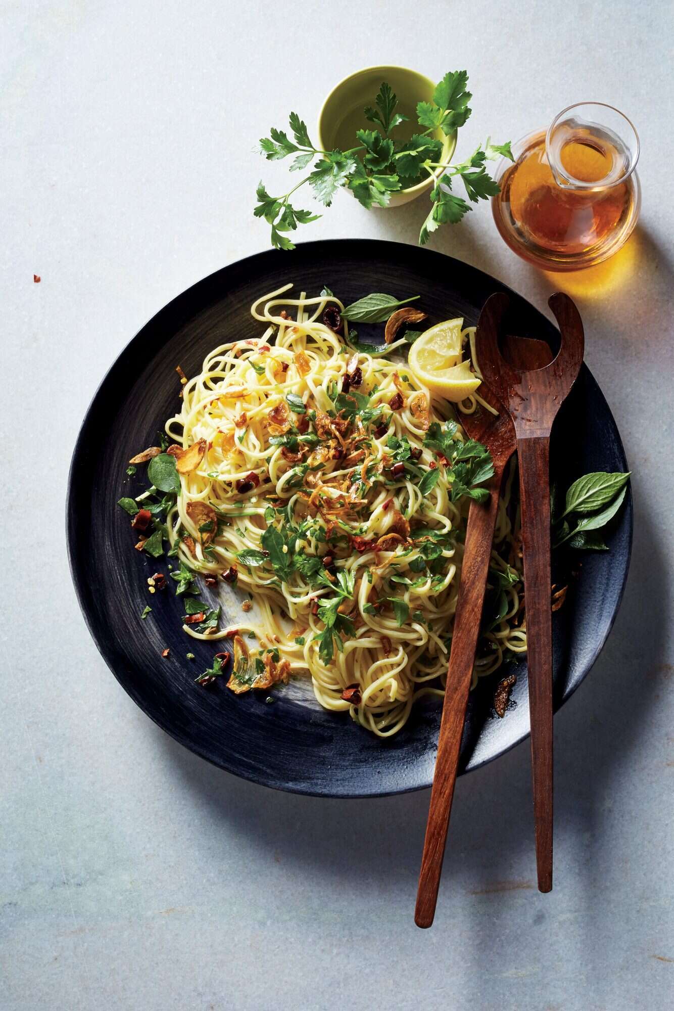 Recipe olio seafood aglio Spaghetti aglio