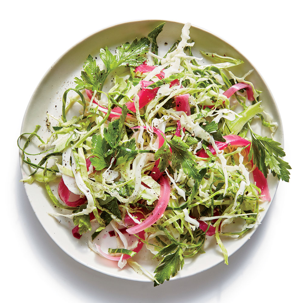 Pickled Onion Slaw