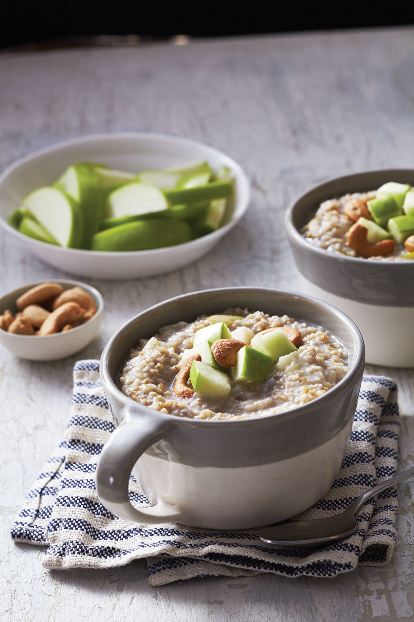 Steel Cut Oatmeal with Apples image