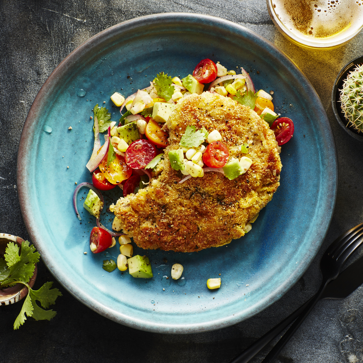 Beef Milanesa with Summer Relish image