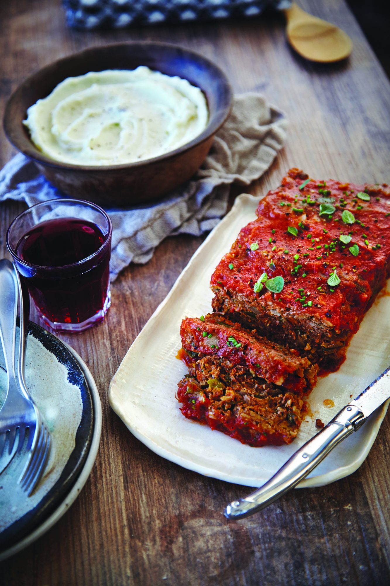 Chili Pepper-Spiked Meat Loaf