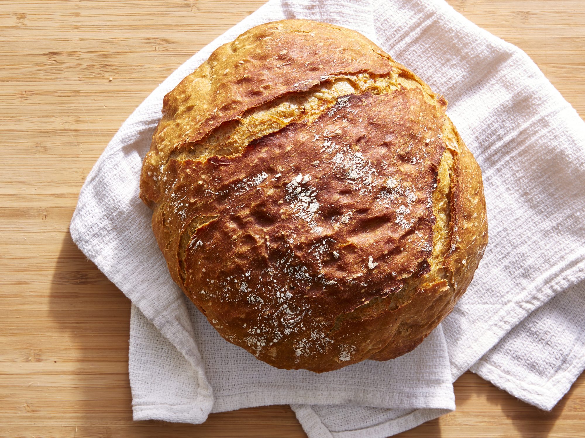 No-Knead Lightly Rye Bread image