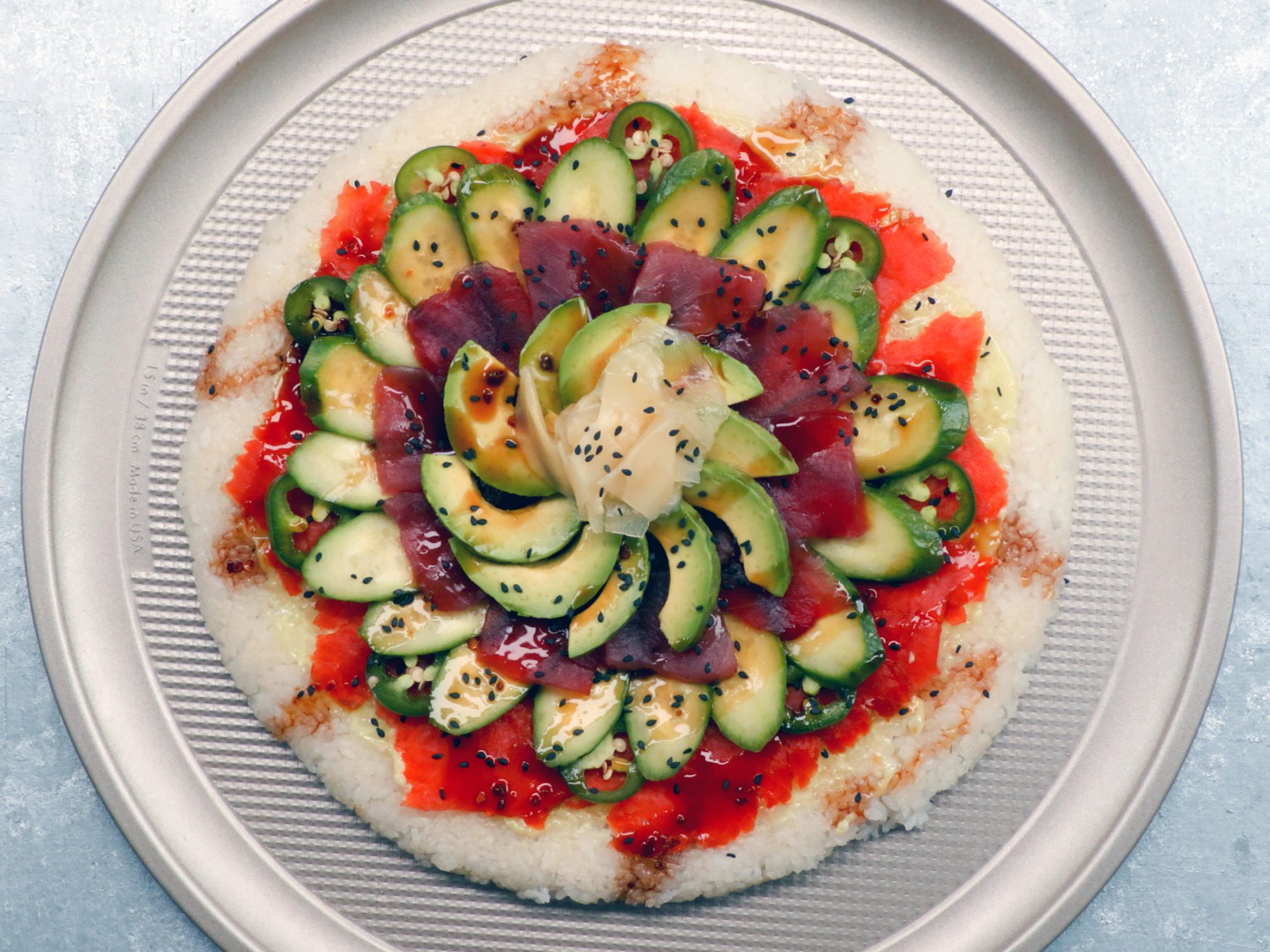 Sushi Pizza image